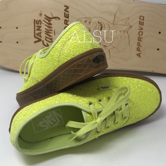 Vans Shoes - VANS Authentic Ice Cream Glitter Yellow W AUTHENT